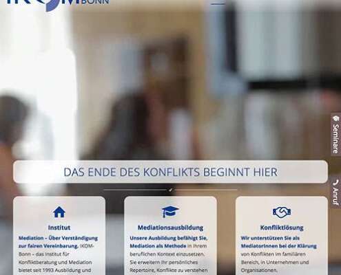 IKOM Webseite