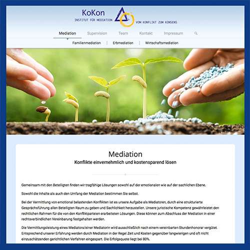Kokon Webseite